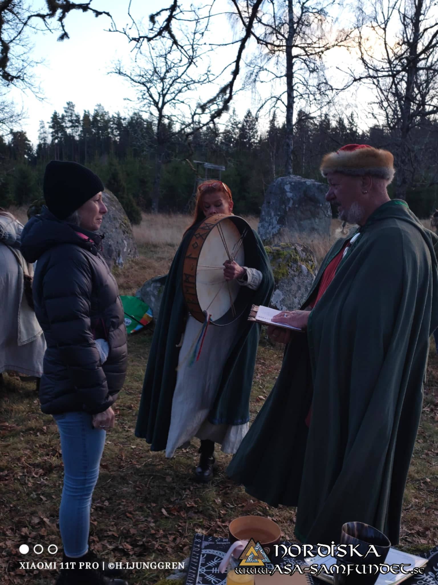 Utförda Blot 2024: Blotlag Gungnir höll Alvablotblot 16 November 2024