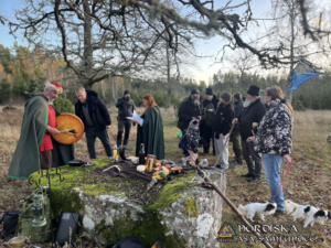 Utförda Blot 2024: Blotlag Gungnir höll Alvablotblot 16 November 2024