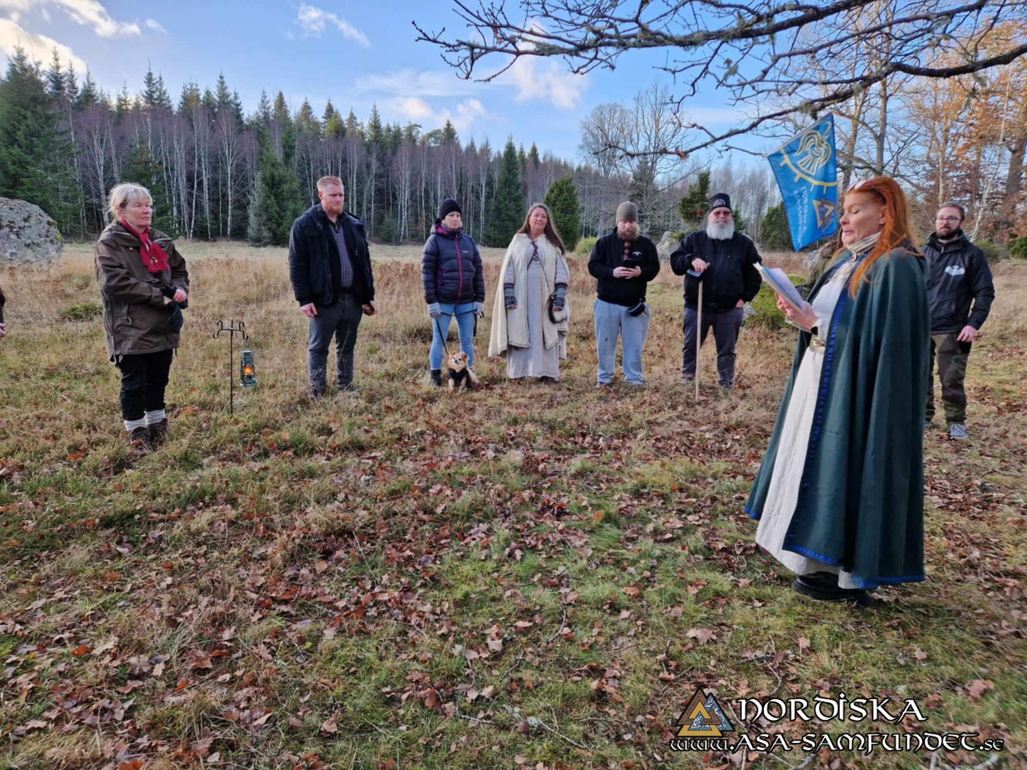 Utförda Blot 2024: Blotlag Gungnir höll Alvablotblot 16 November 2024