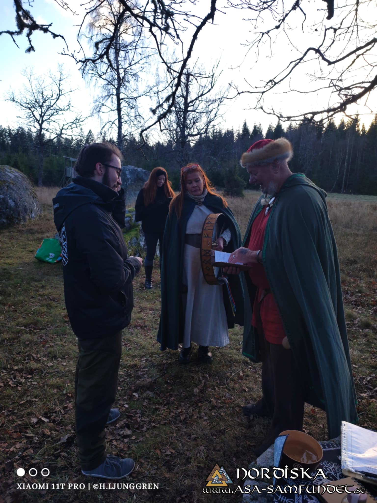 Utförda Blot 2024: Blotlag Gungnir höll Alvablotblot 16 November 2024