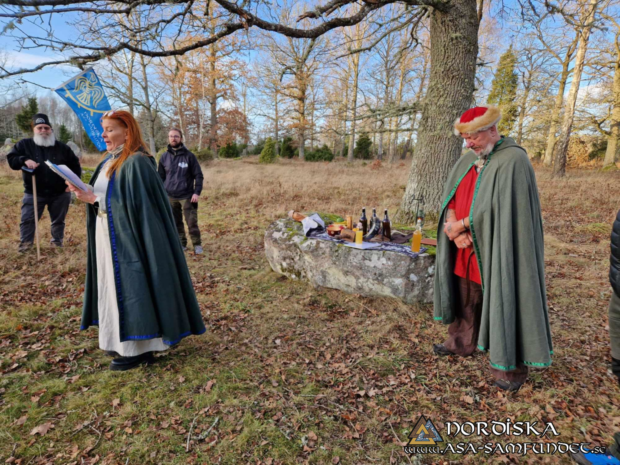 Utförda Blot 2024: Blotlag Gungnir höll Alvablotblot 16 November 2024