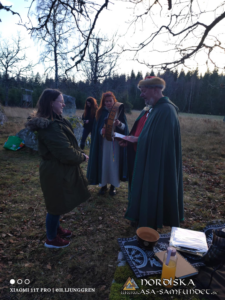 Utförda Blot 2024: Blotlag Gungnir höll Alvablotblot 16 November 2024