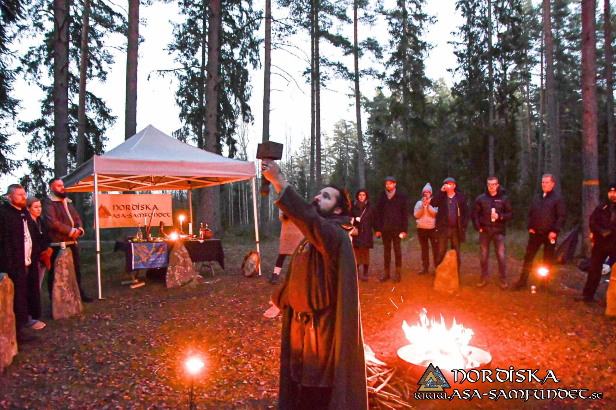 Utförda Blot 2024: Blotlag Idavallen höll Alvablot 16 November 2024