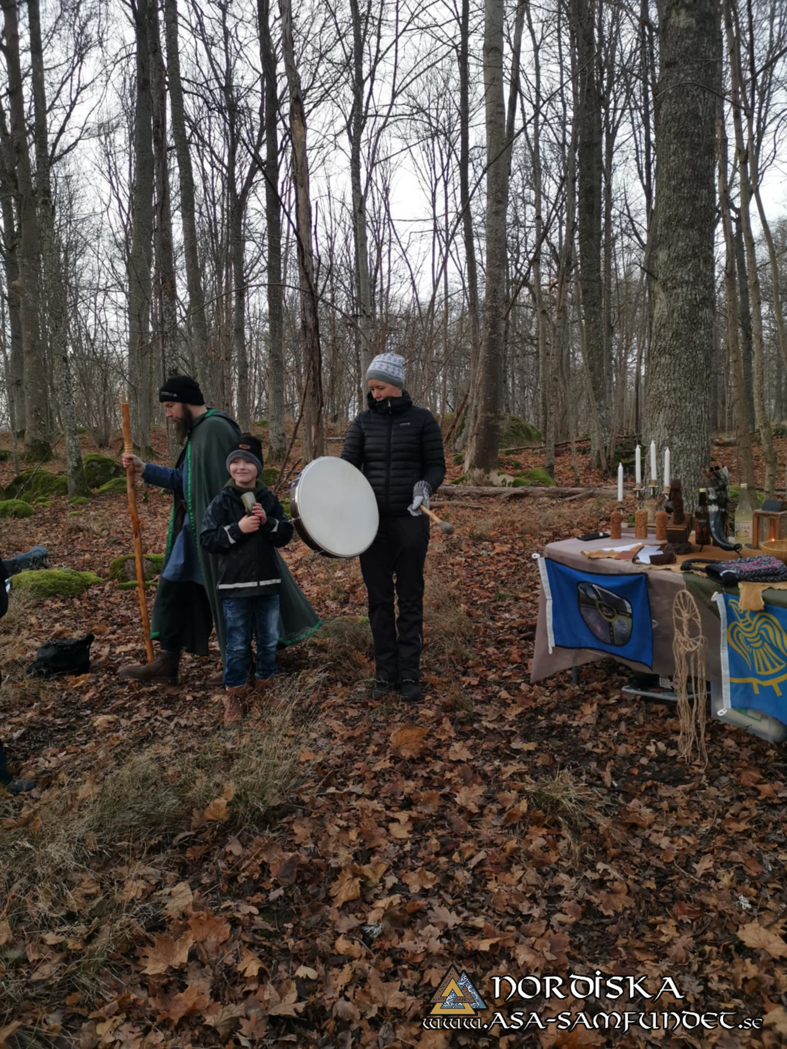 Utförda Blot 2024: Blotlag Sleipner höll Alvablot 16 November 2024