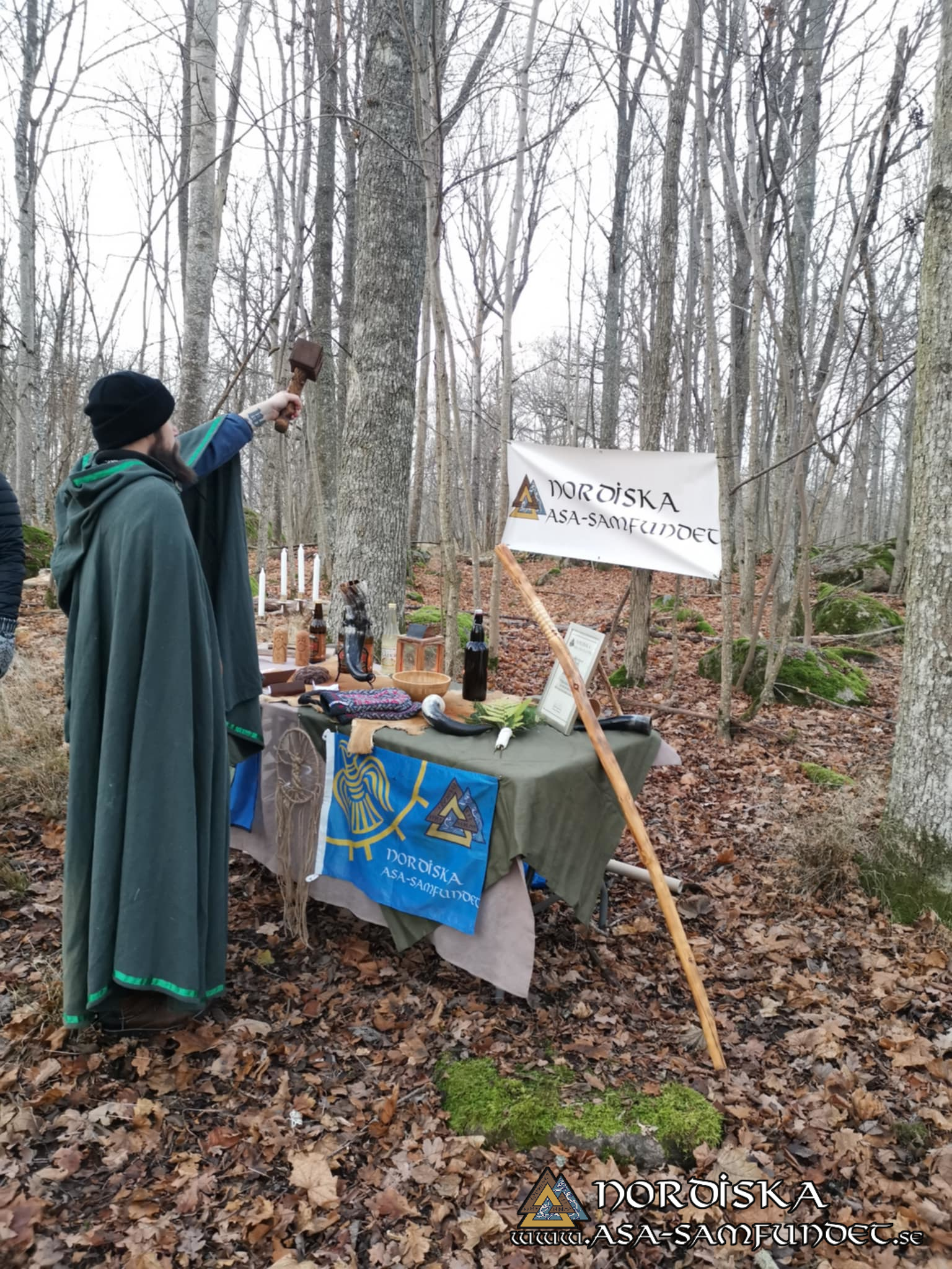 Utförda Blot 2024: Blotlag Sleipner höll Alvablot 16 November 2024