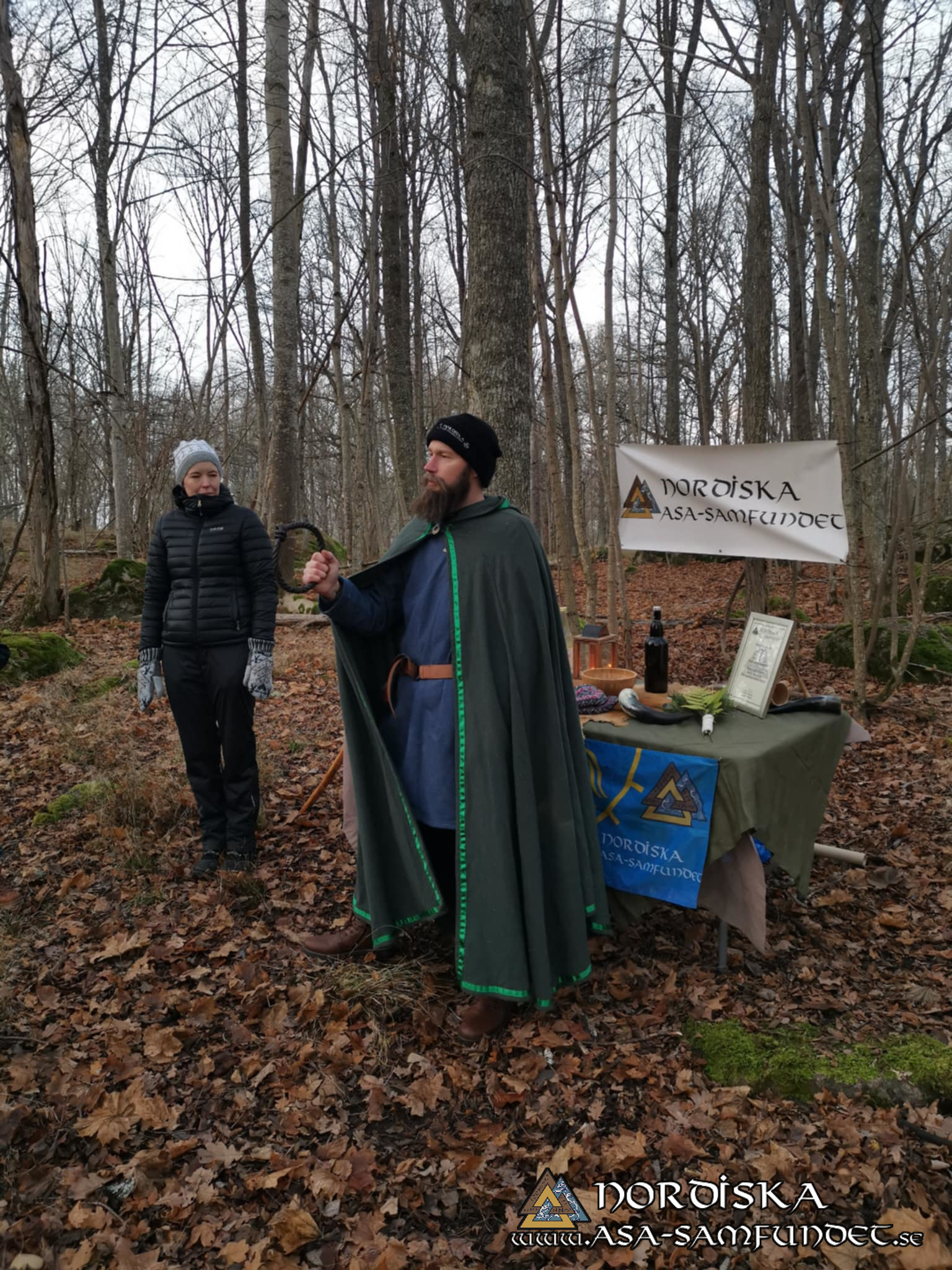 Utförda Blot 2024: Blotlag Sleipner höll Alvablot 16 November 2024