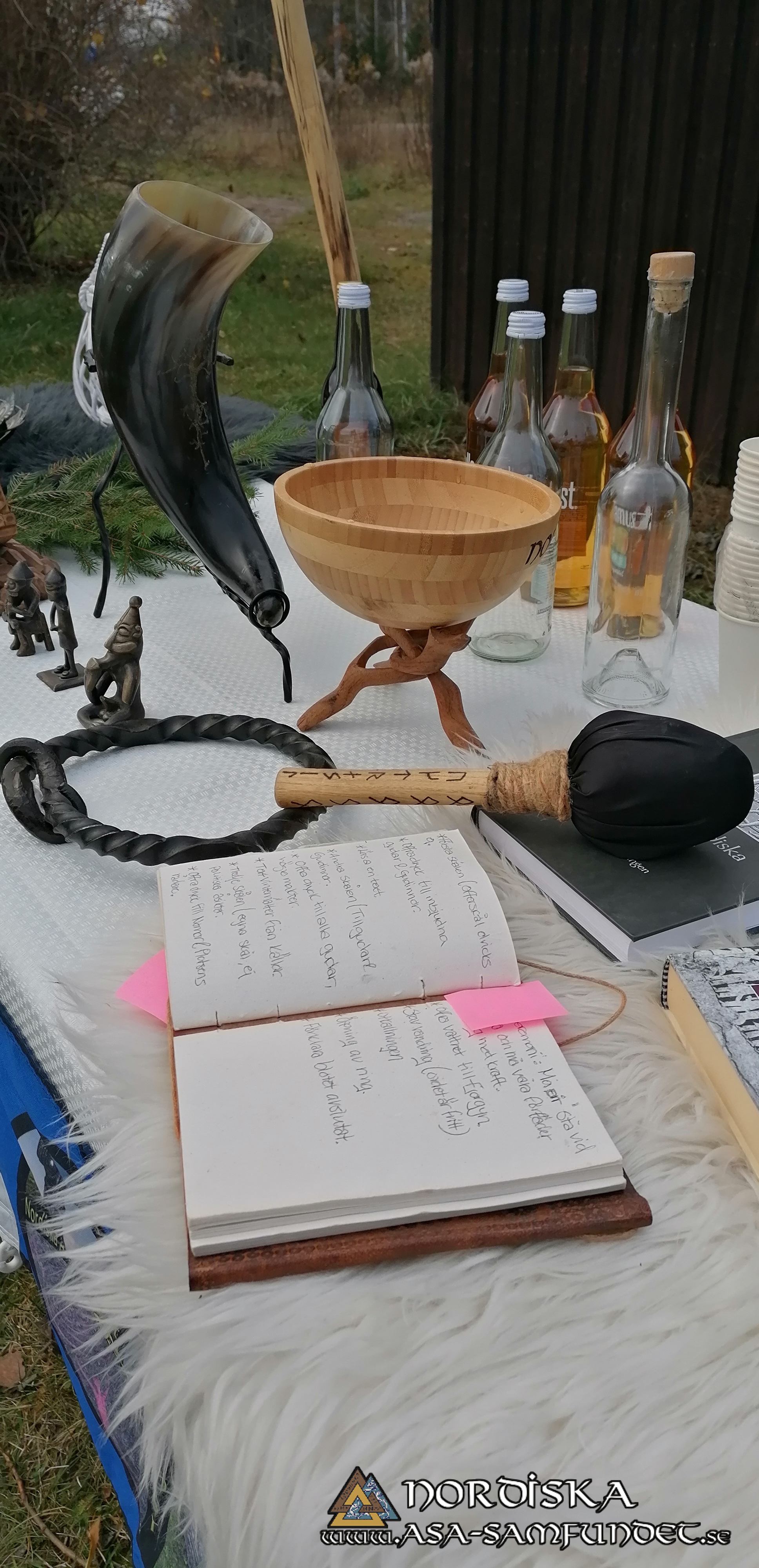 Utförda Blot 2024: Blotlag Yggdrasil höll Vinternätterblot 26 Oktober 2024