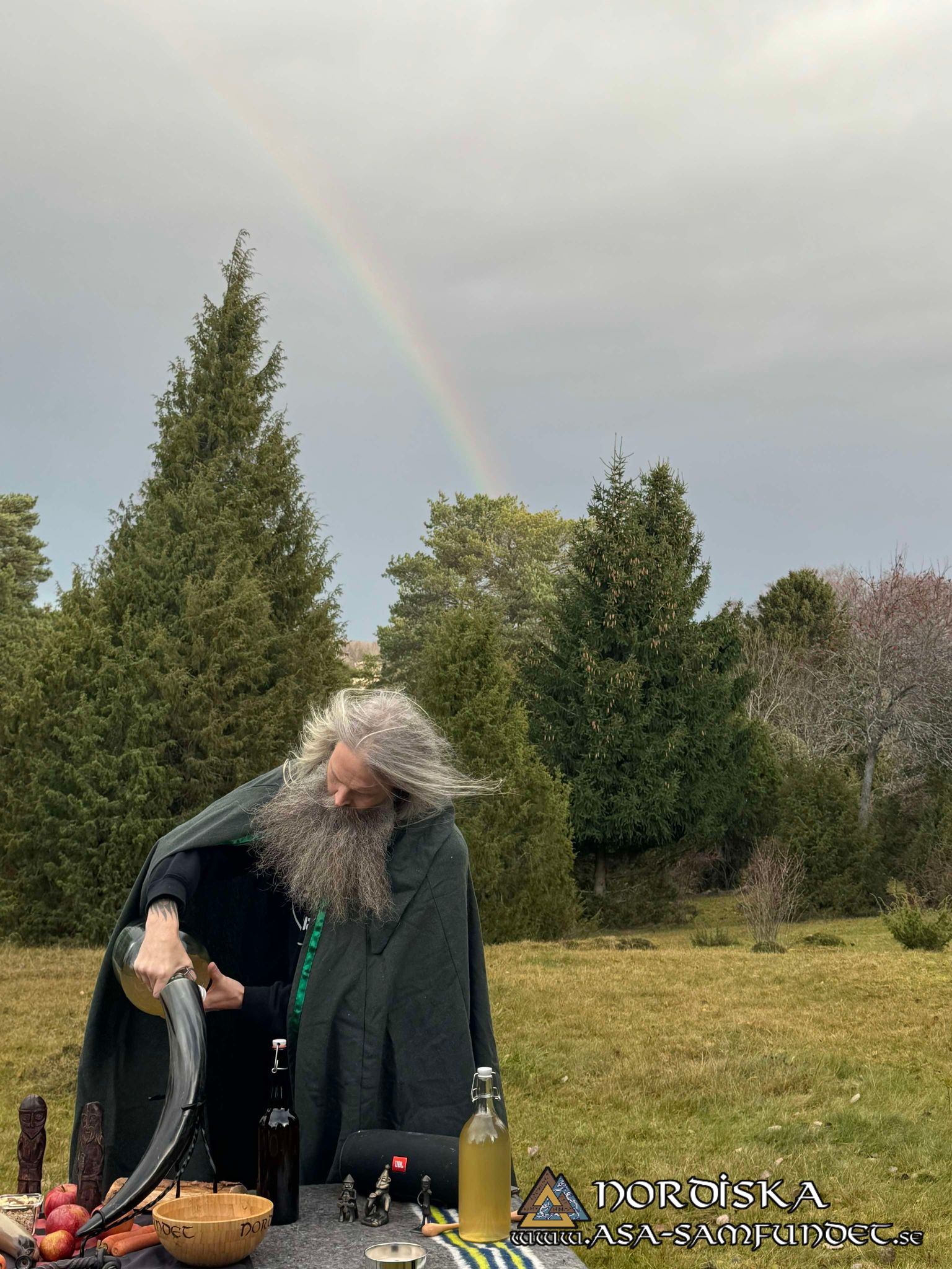 Utförda Blot 2024: Blotlag Ymer höll Alvablot 16 November 2024