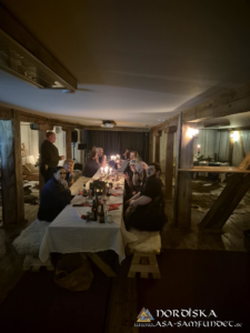 Den 7 december höll blotlaget Sleipner höll sin årliga julrit som avslutades med ett gille