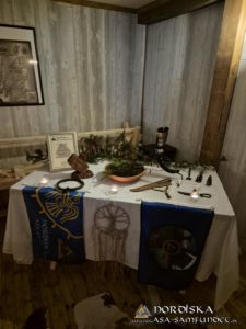 Den 7 december höll blotlaget Sleipner höll sin årliga julrit som avslutades med ett gille