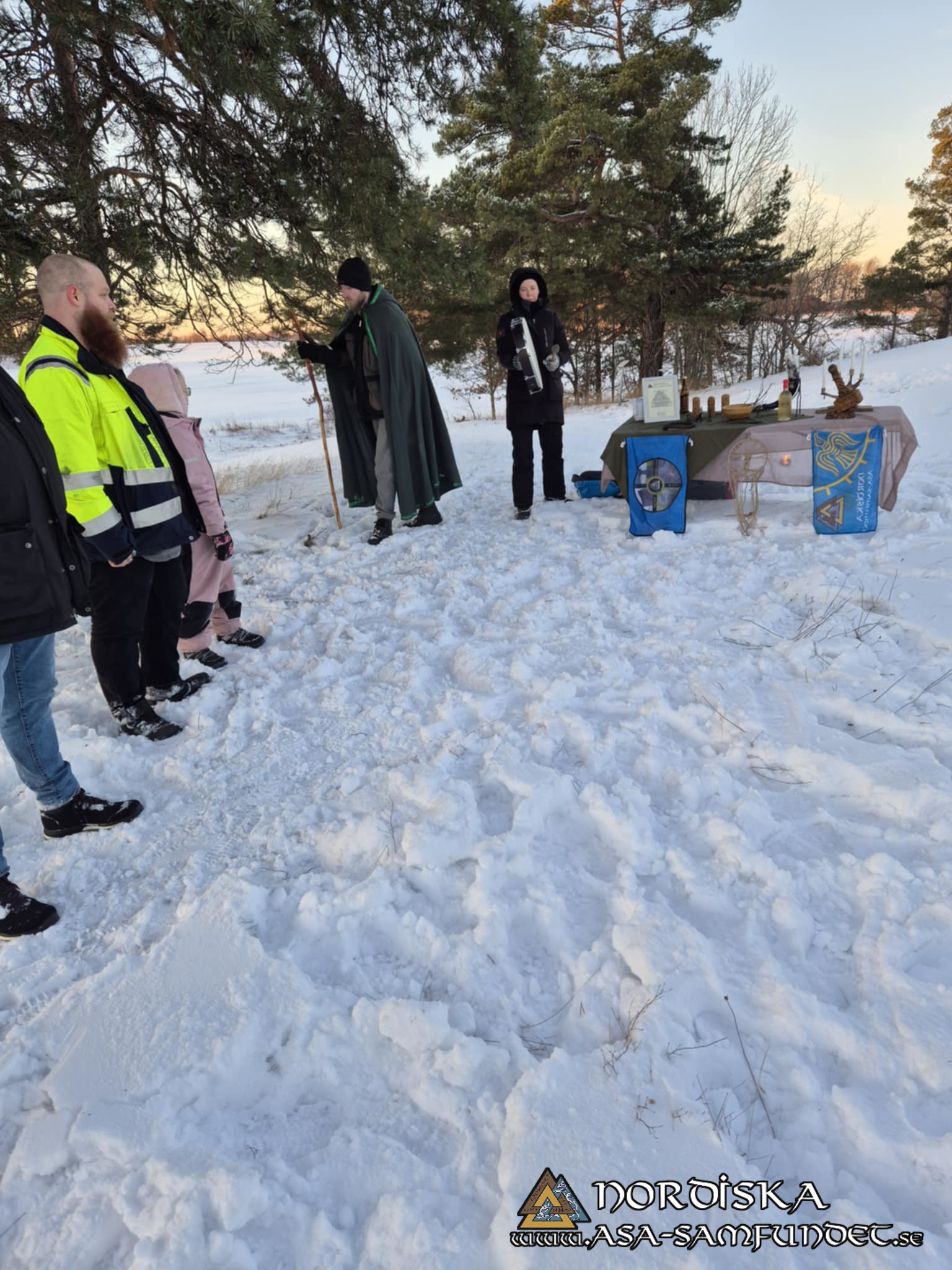 Utförda Blot 2025: Blotlag Sleipner höll Midvinterblot 12 Januari 2025