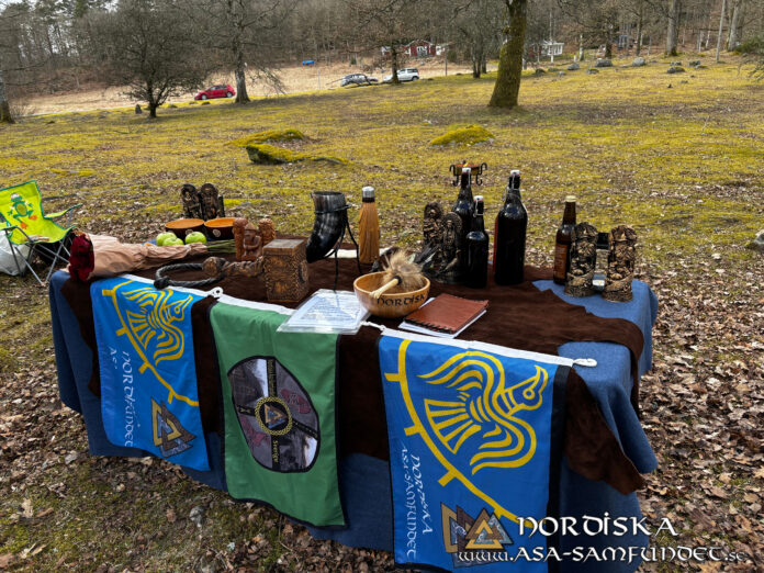 Utförda Blot 2025: Blotlag Gungnir höll Disablot 15 Mars 2025