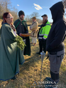 Utförda Blot 2025: Blotlagen Yggdrasil och Sleipner höll ett gemensamt Disablot 15 Mars 2025