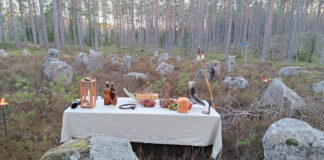 Blóts performed 2025: Blót Kindred Draupnir held Disablót on March 22, 2025 Utförda Blot 2025: Blotlag Draupnir höll Disablot 22 Mars 2025