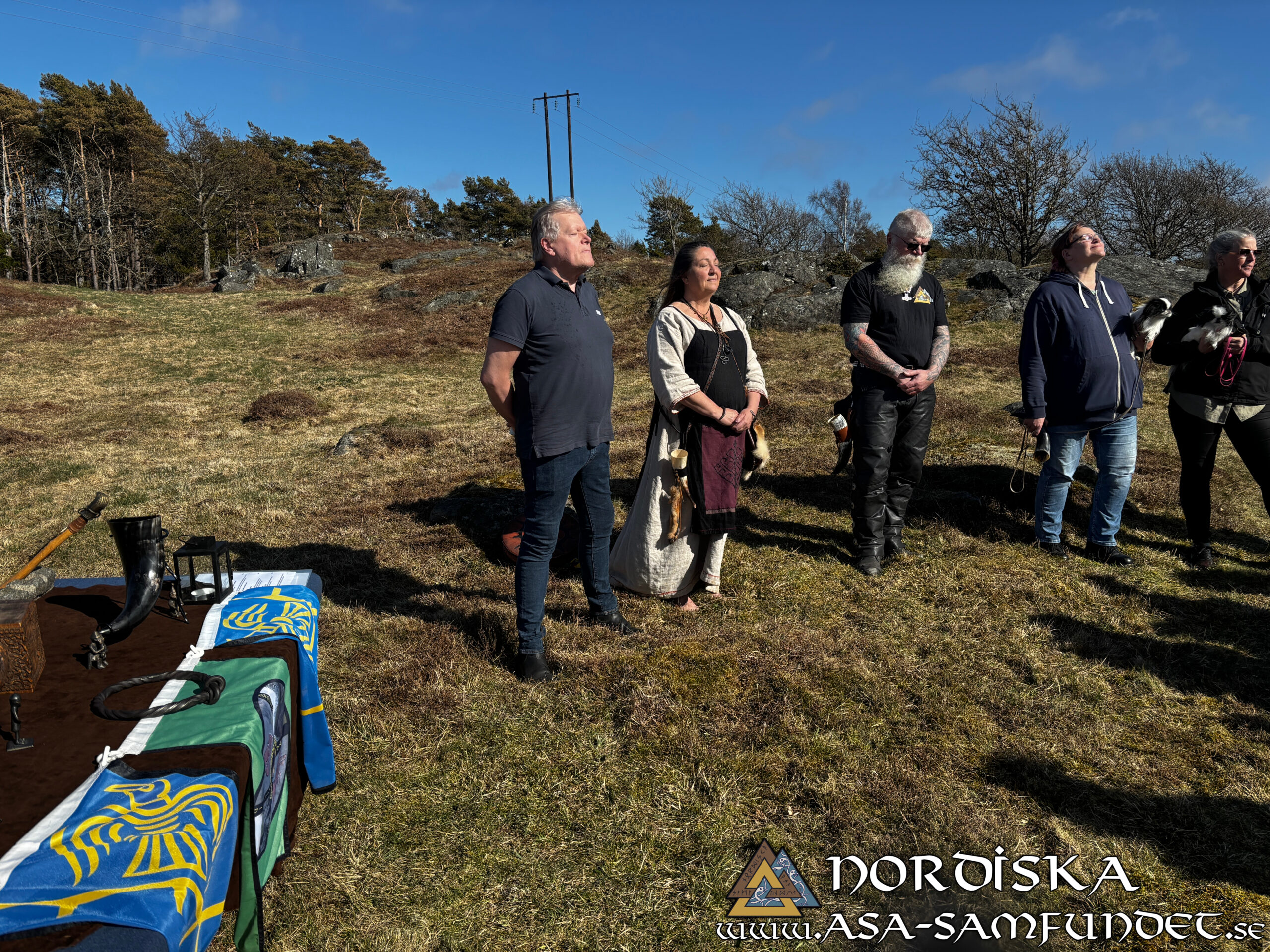 Utförda Blot 2025: Blotlag Gungnir höll Segerblot 12 April 2025