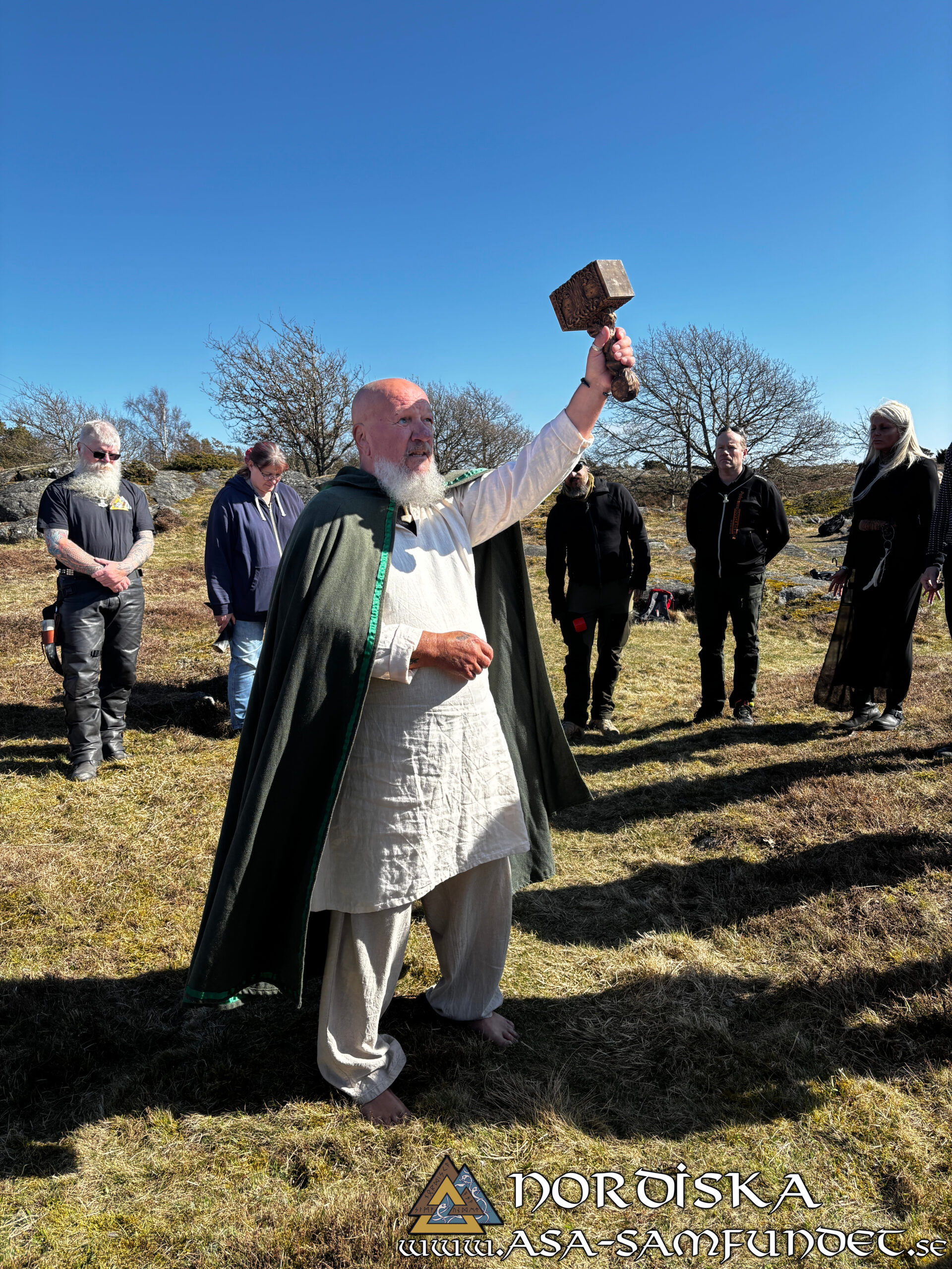 Utförda Blot 2025: Blotlag Gungnir höll Segerblot 12 April 2025