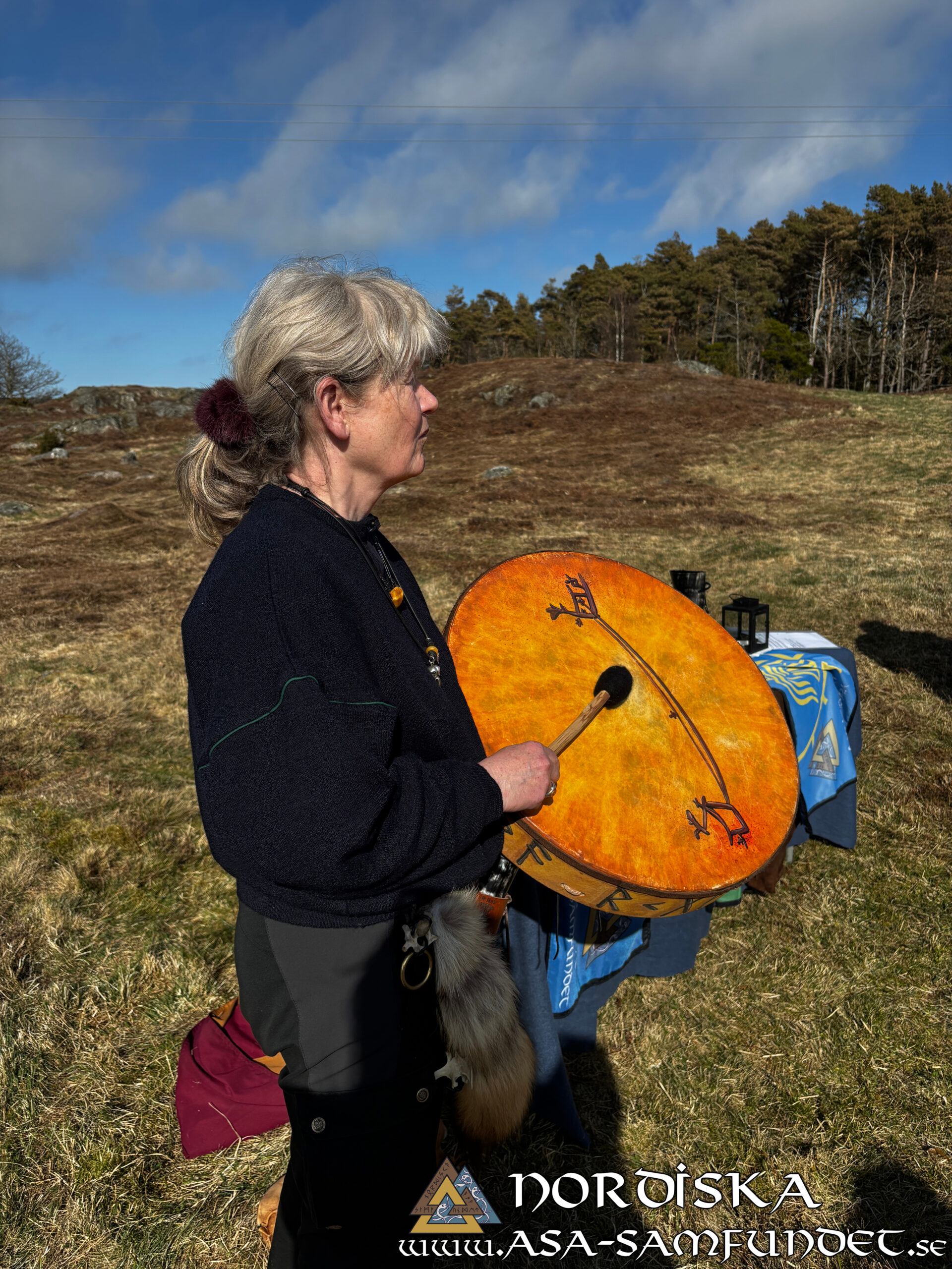 Utförda Blot 2025: Blotlag Gungnir höll Segerblot 12 April 2025