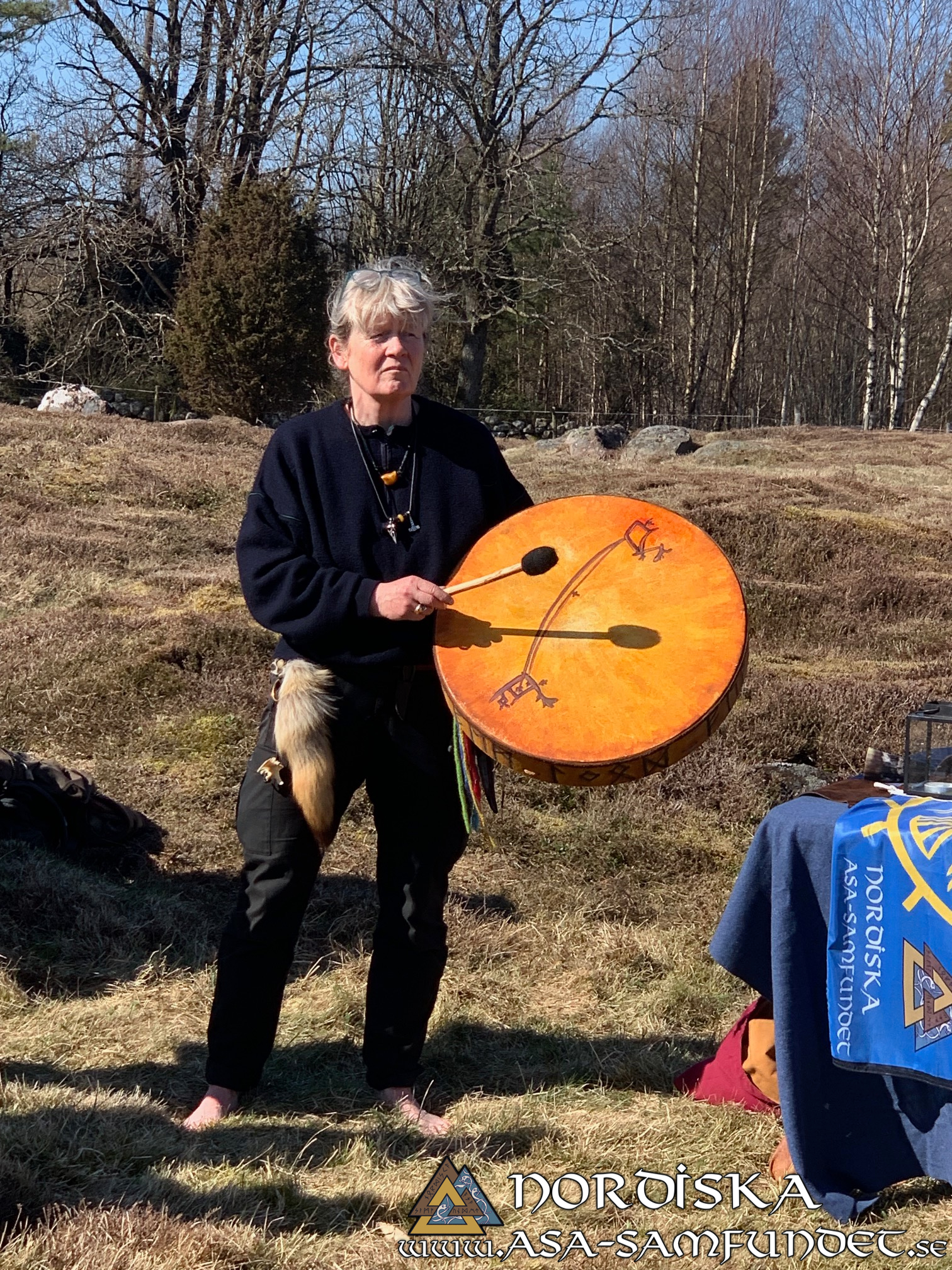 Utförda Blot 2025: Blotlag Gungnir höll Segerblot 12 April 2025