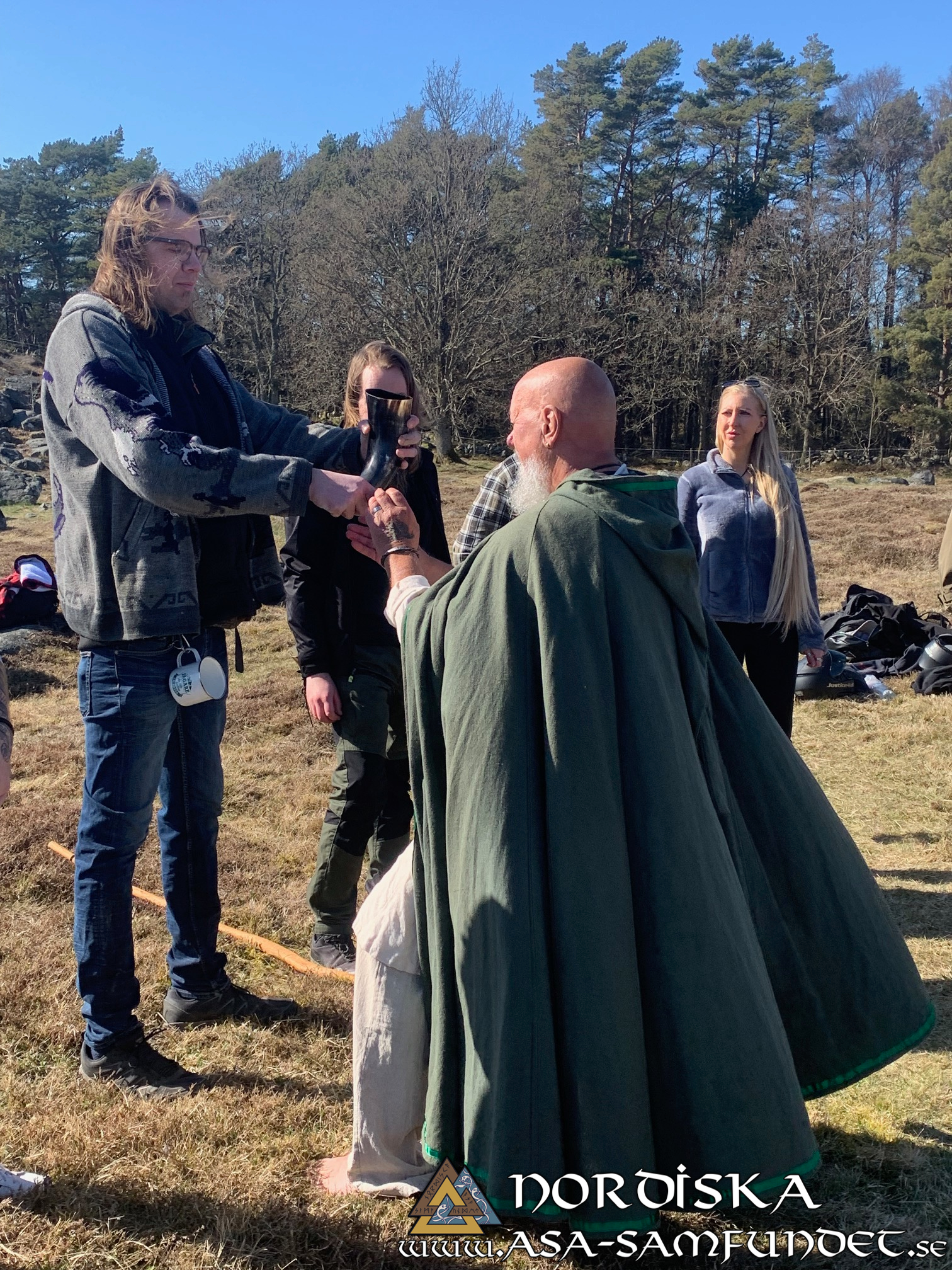 Utförda Blot 2025: Blotlag Gungnir höll Segerblot 12 April 2025