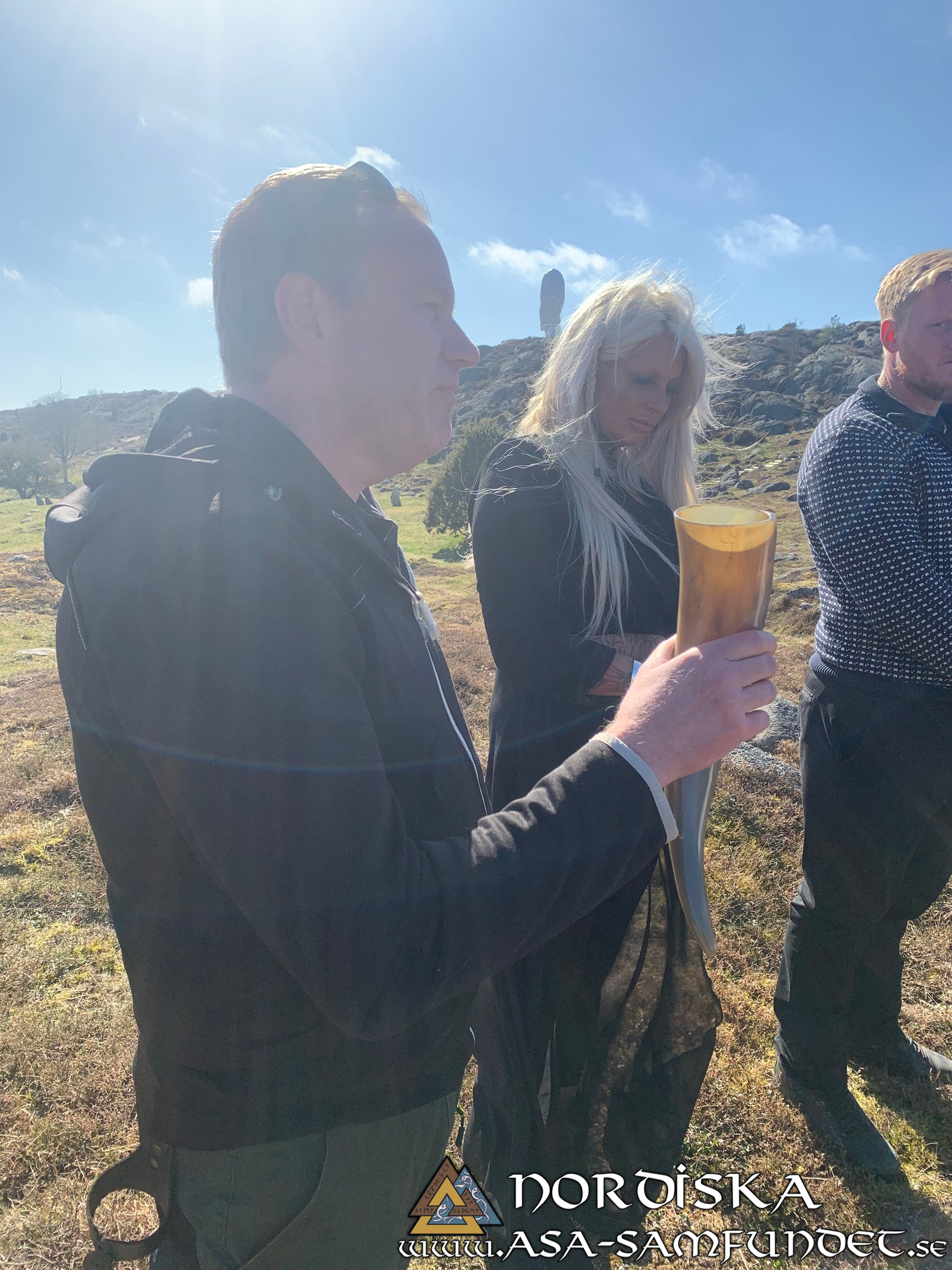 Utförda Blot 2025: Blotlag Gungnir höll Segerblot 12 April 2025