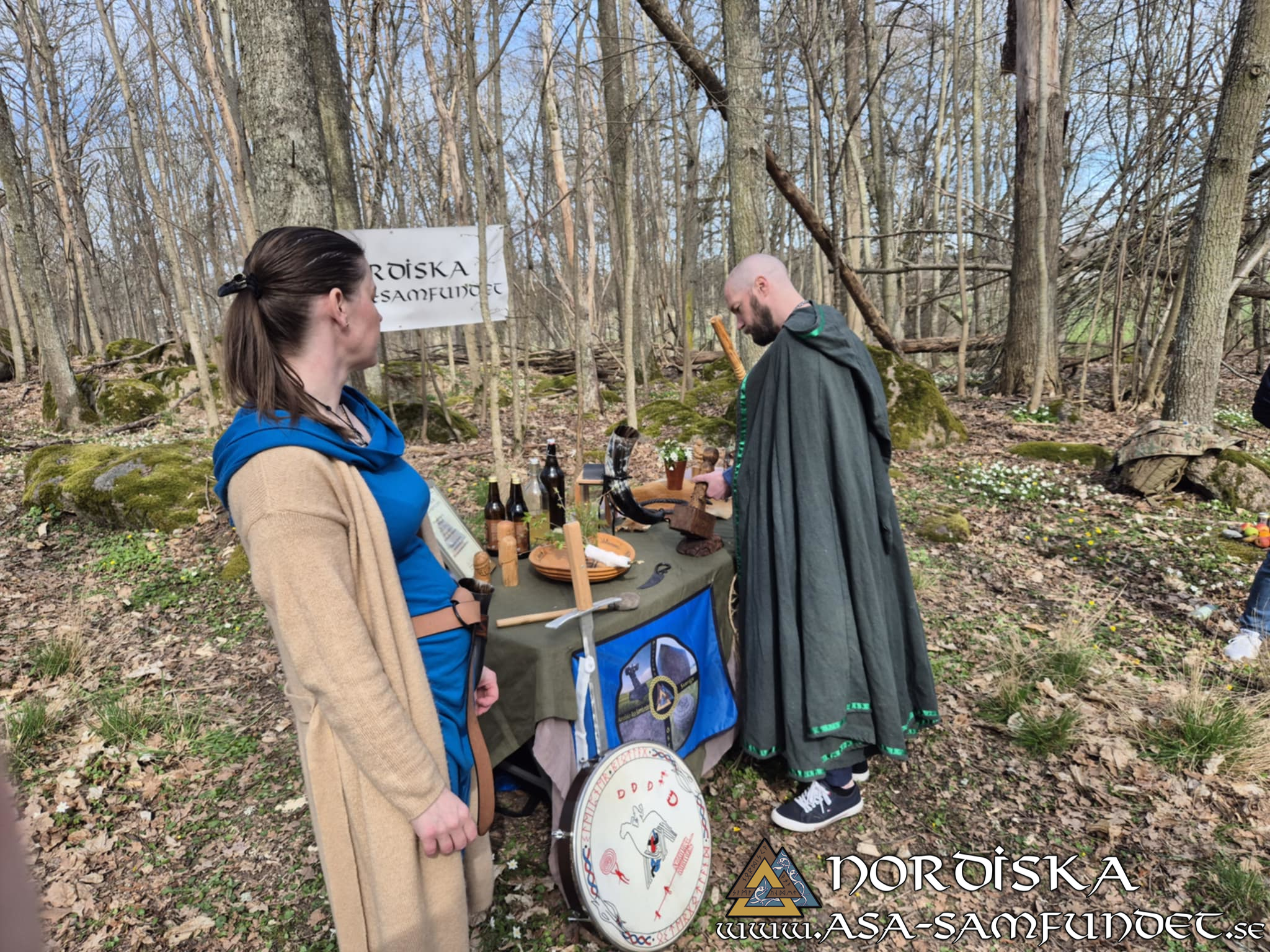 Utförda Blot 2025: Blotlag Sleipner höll Segerblot 13 April 2025