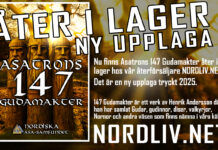 Nu finns Asatrons 147 Gudamakter åter i lager – ny upplaga 2025! Nu finns Asatrons 147 Gudamakter åter i lager – ny upplaga 2025!
