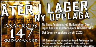 The 147 Deities of Ásatrú are back in stock – new 2025 edition! Nu finns Asatrons 147 Gudamakter åter i lager – ny upplaga 2025!
