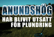 Anundshög har blivit utsatt för plundring Anundshög har blivit utsatt för plundring