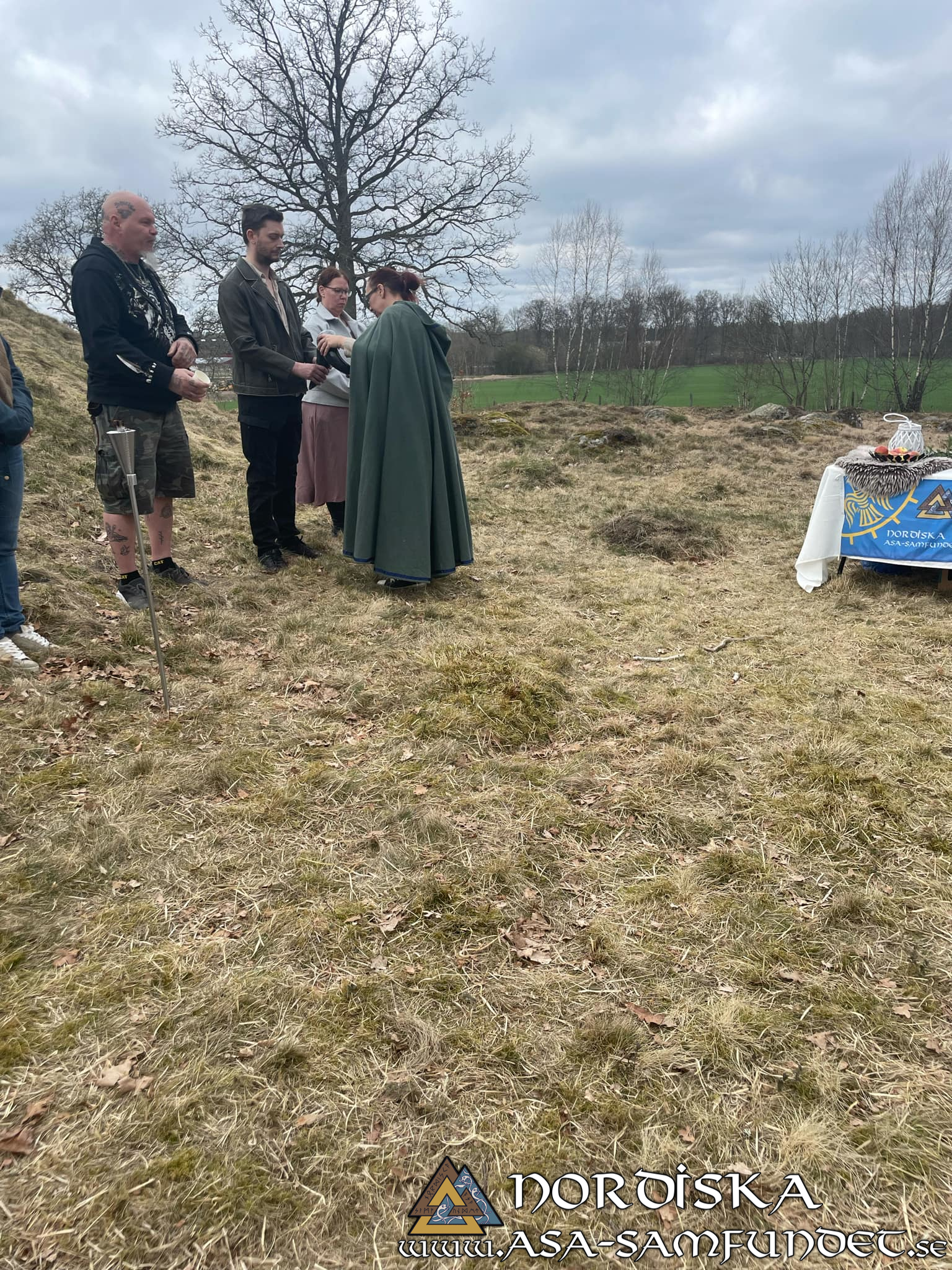 Utförda Blot 2025: Blotlag Yggdrasil höll Segerblot 12 April 2025