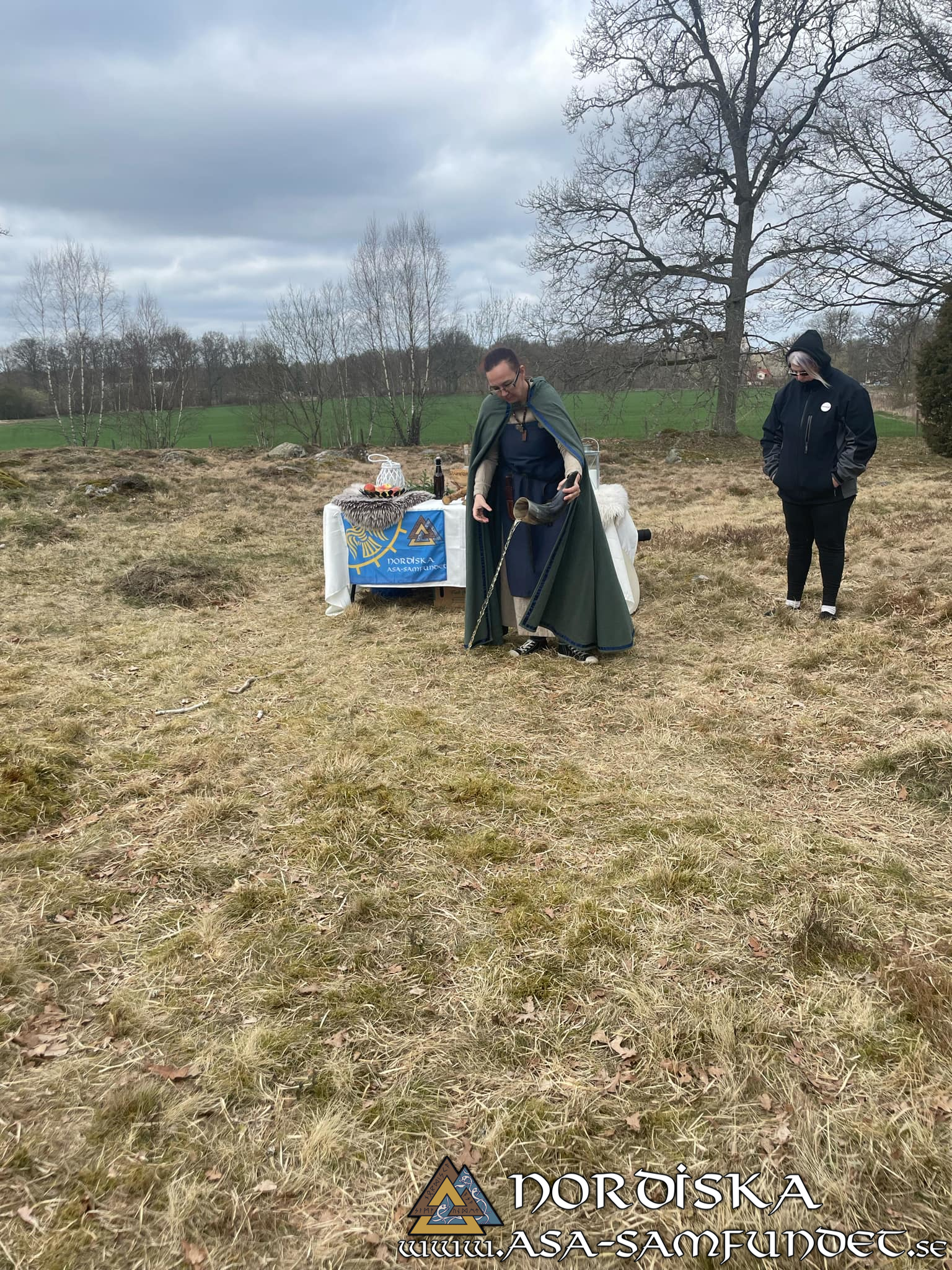 Utförda Blot 2025: Blotlag Yggdrasil höll Segerblot 12 April 2025