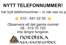 Nytt telefonnummer Nytt telefonnummer