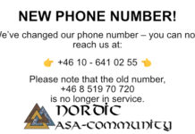 New phone number New phone number