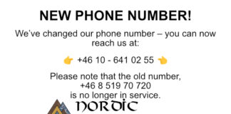 New phone number New phone number