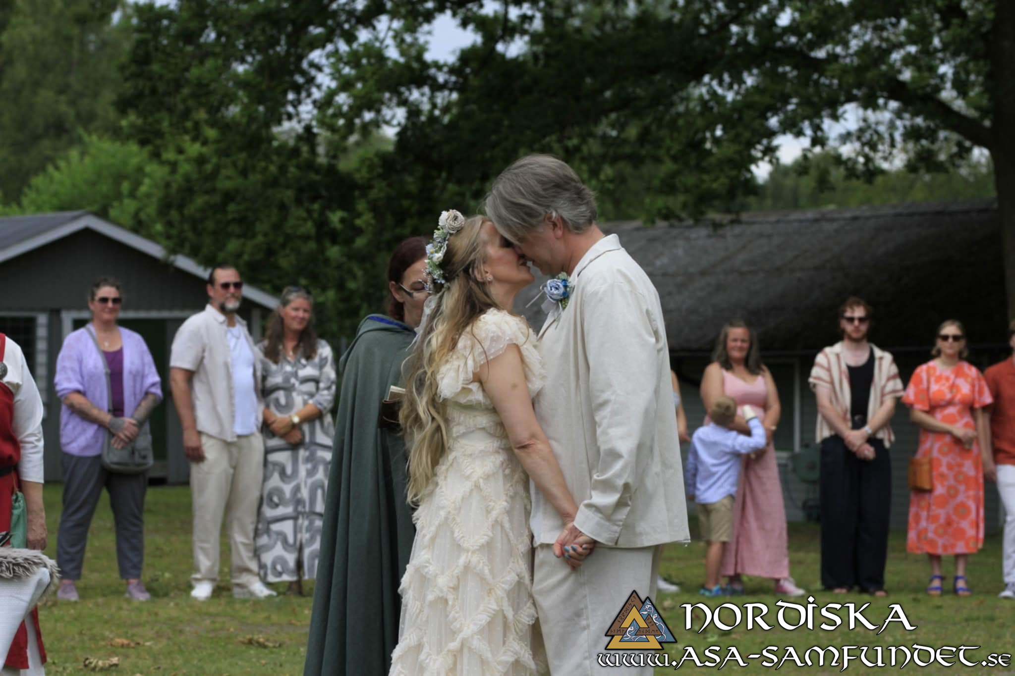 Utförda Ceremonier 2025: Bröllopsceremoni för Harry Waltersson och Annalisa Biagini Waltersson, Hörvik
