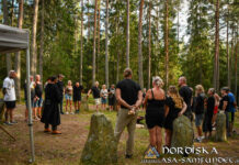 Performed Blóts 2025: Blót Kindred Idavallen held blót for Tors MC and its kins, August 15, 2025 Utförda Blot 2025: Blotlaget Idavallen höll blot för Tors mc och dess fränder 15 Augusti 2025