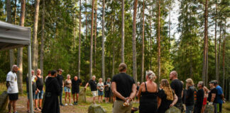 Performed Blóts 2025: Blót Kindred Idavallen held blót for Tors MC and its kins, August 15, 2025 Utförda Blot 2025: Blotlaget Idavallen höll blot för Tors mc och dess fränder 15 Augusti 2025