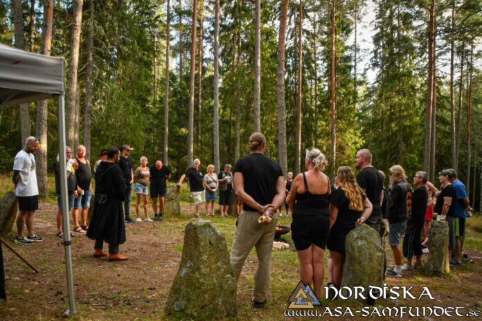 Utförda Blot 2025: Blotlaget Idavallen höll blot för Tors mc och dess fränder 15 Augusti 2025