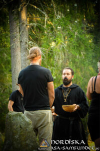 Utförda Blot 2025: Blotlaget Idavallen höll blot för Tors mc och dess fränder 15 Augusti 2025