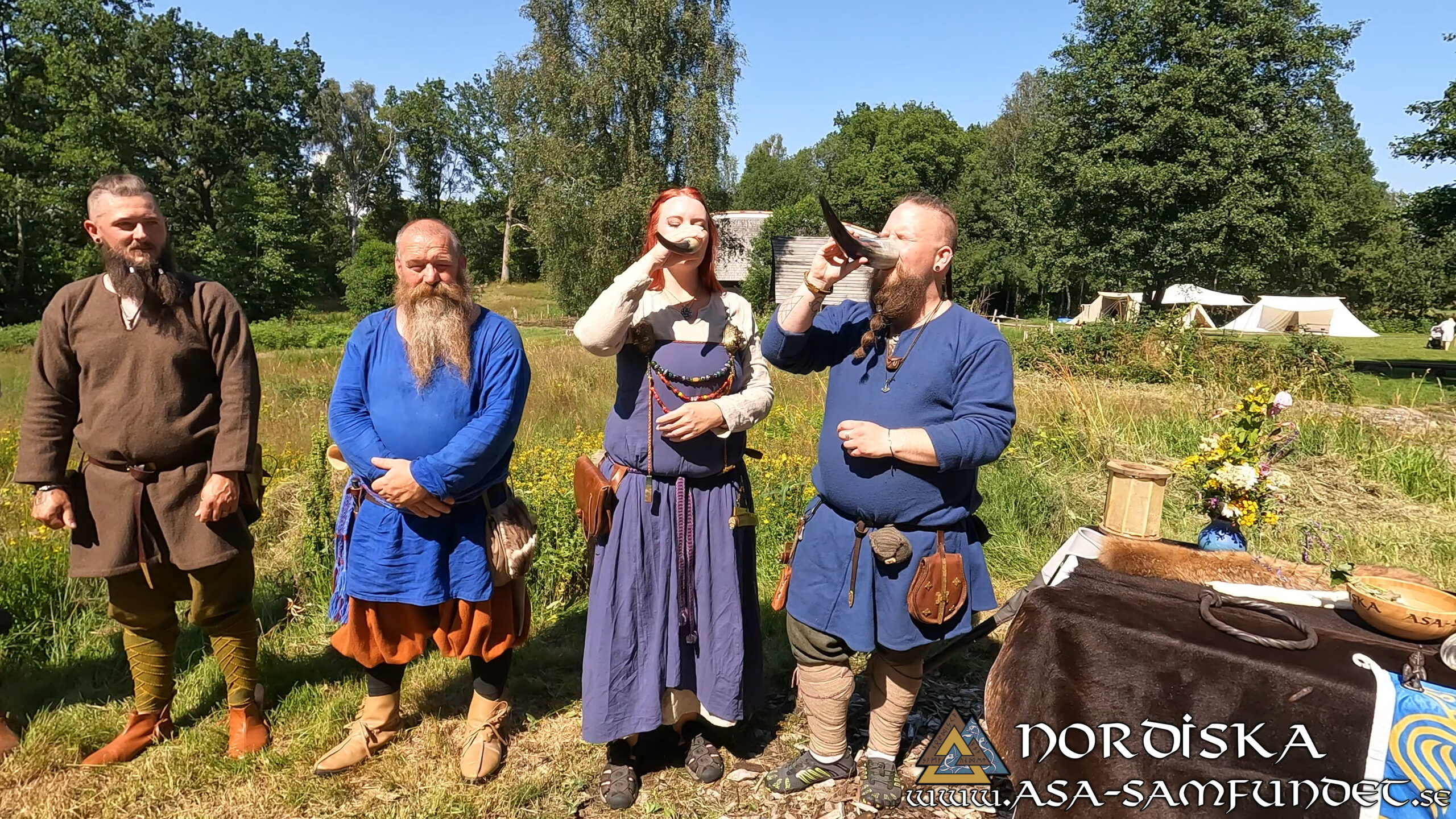 Utförda Ceremonier 2025: Bröllopsceremoni för Björn Oddvar och Beatrice Ludvigsen på Ale vikingagård