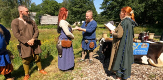 Ceremonies Performed in 2025: Wedding Ceremony for Björn Oddvar and Beatrice Ludvigsen at Ale Viking Farm Utförda Ceremonier 2025: Bröllopsceremoni för Björn Oddvar och Beatrice Ludvigsen på Ale vikingagård