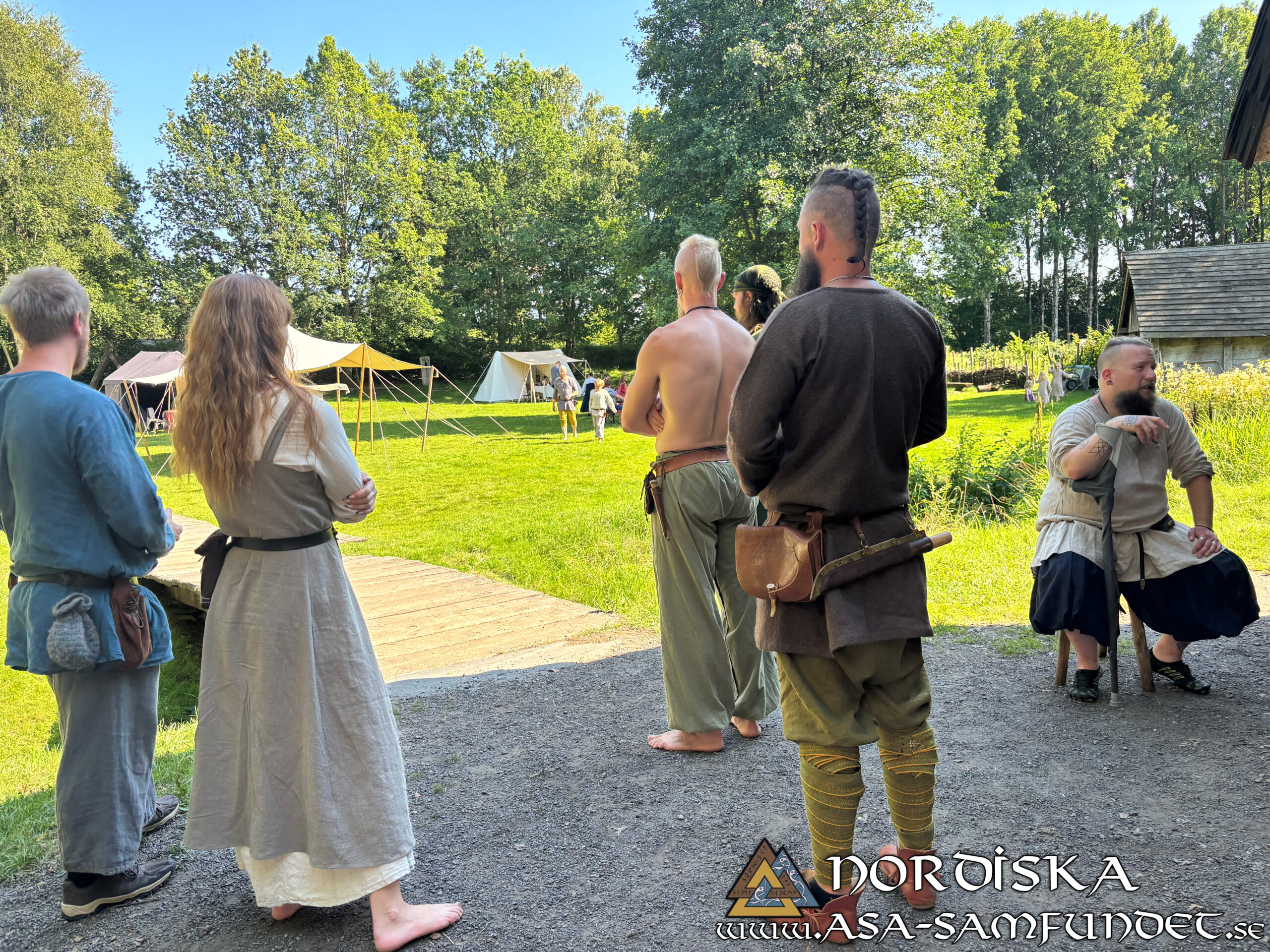 Utförda Ceremonier 2025: Bröllopsceremoni för Björn Oddvar och Beatrice Ludvigsen på Ale vikingagård