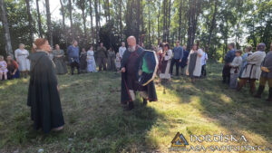 Utförda Ceremonier 2025: Bröllopsceremoni för Björn Oddvar och Beatrice Ludvigsen på Ale vikingagård