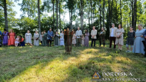 Utförda Ceremonier 2025: Bröllopsceremoni för Björn Oddvar och Beatrice Ludvigsen på Ale vikingagård