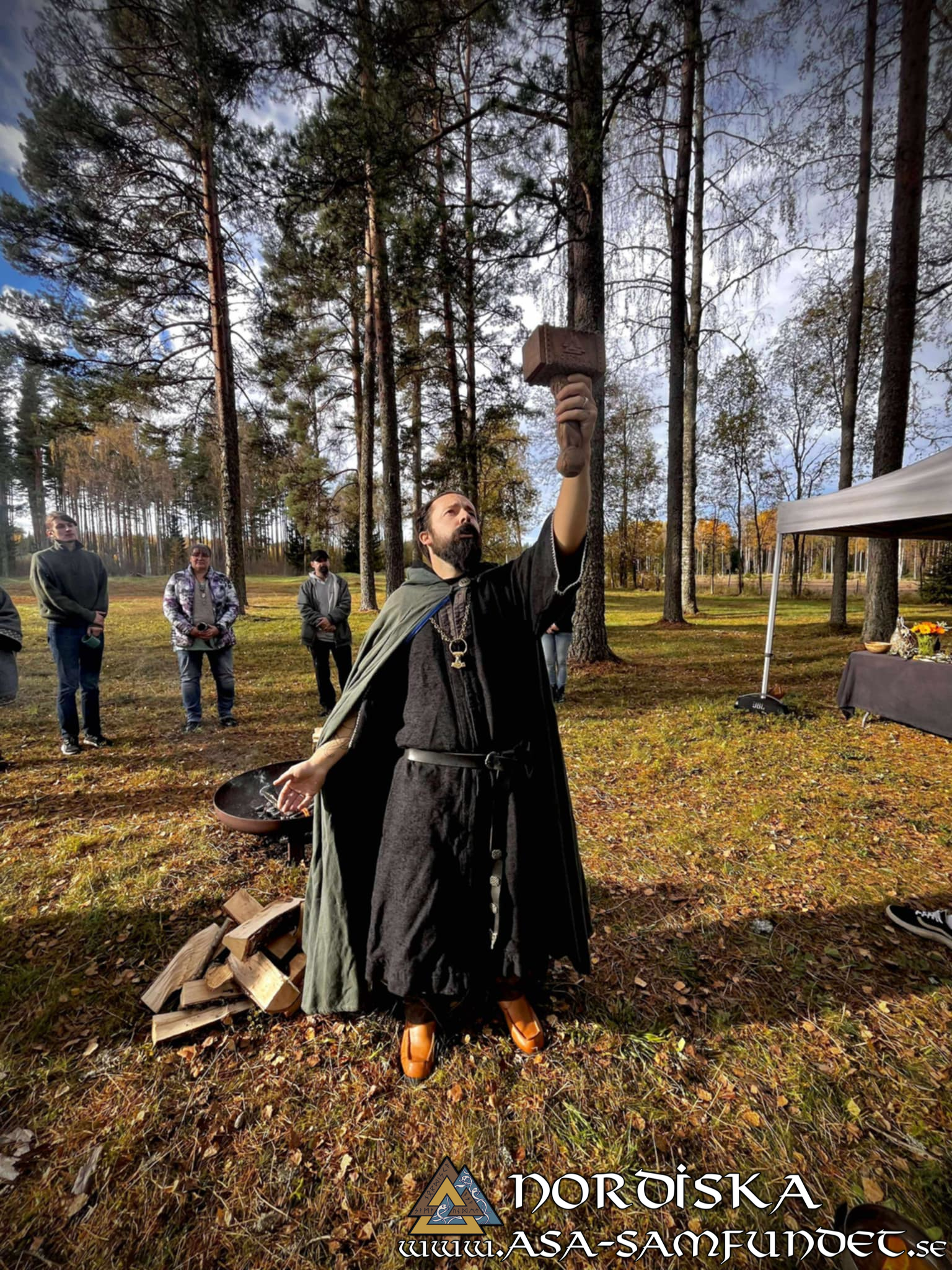 Utförda Blot 2025: Blotlaget Idavallen höll Vinternätterblot 11 Oktober 2025