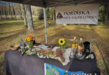 Blóts performed 2025: Blót Kindred Idavallen held Winter Nights Blót on October 11, 2025 Utförda Blot 2025: Blotlaget Idavallen höll Vinternätterblot 11 Oktober 2025