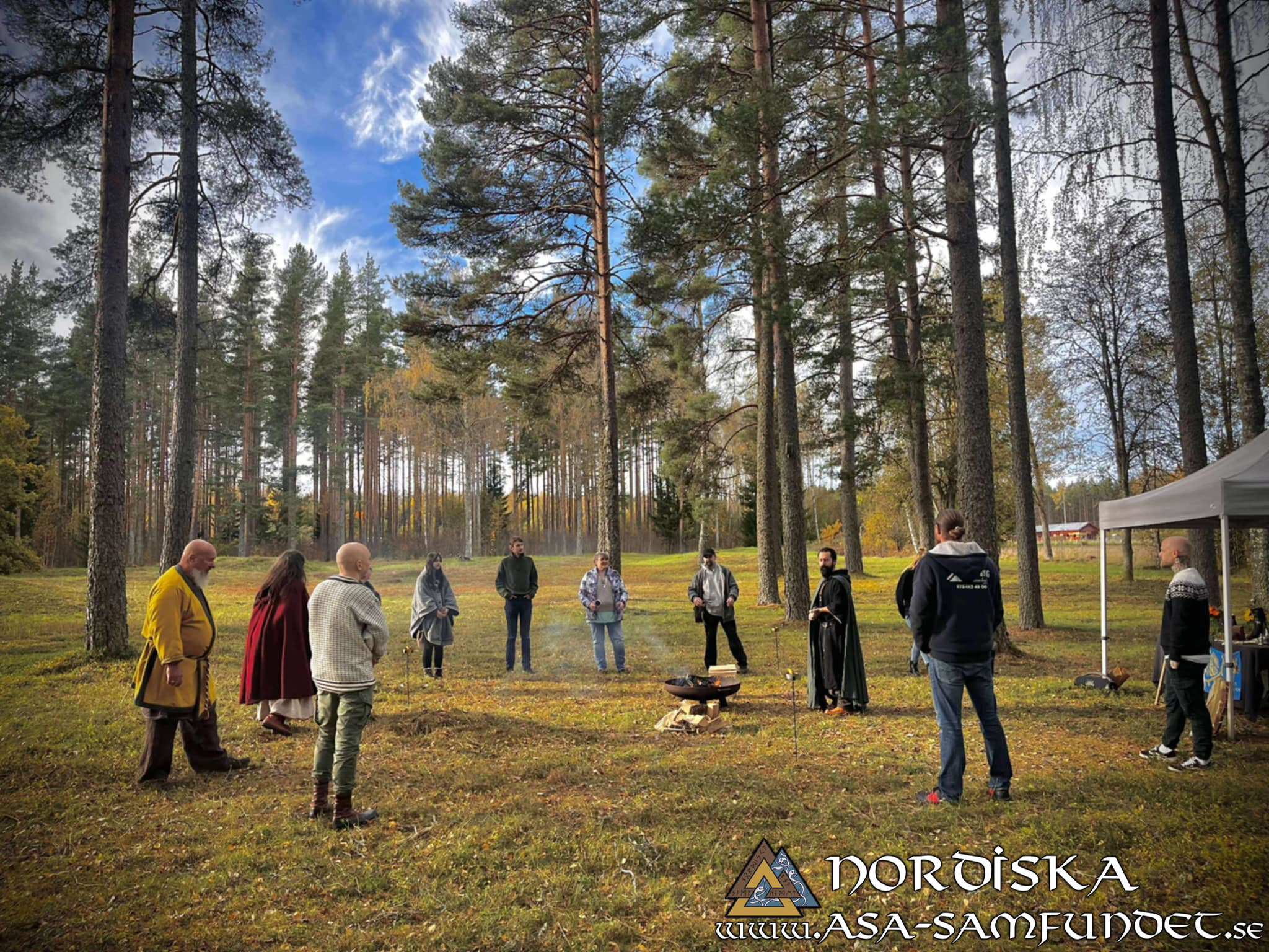 Utförda Blot 2025: Blotlaget Idavallen höll Vinternätterblot 11 Oktober 2025