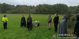 Blóts performed 2025: Blót Kindred Sleipner held Winter Nights Blót on October 4, 2025 Utförda Blot 2025: Blotlaget Sleipner höll Vinternätterblot 4 Oktober 2025