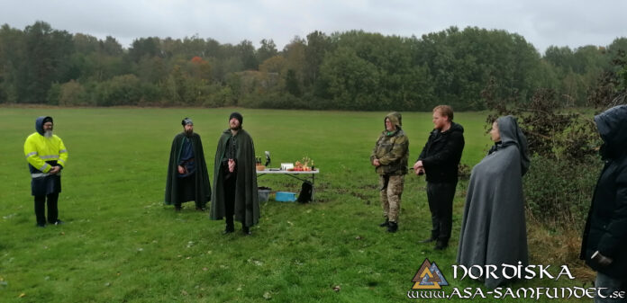 Blotlag Sleipner Vinternätterblot 2025 04 Utförda Blot 2025: Blotlaget Sleipner höll Vinternätterblot 4 Oktober 2025