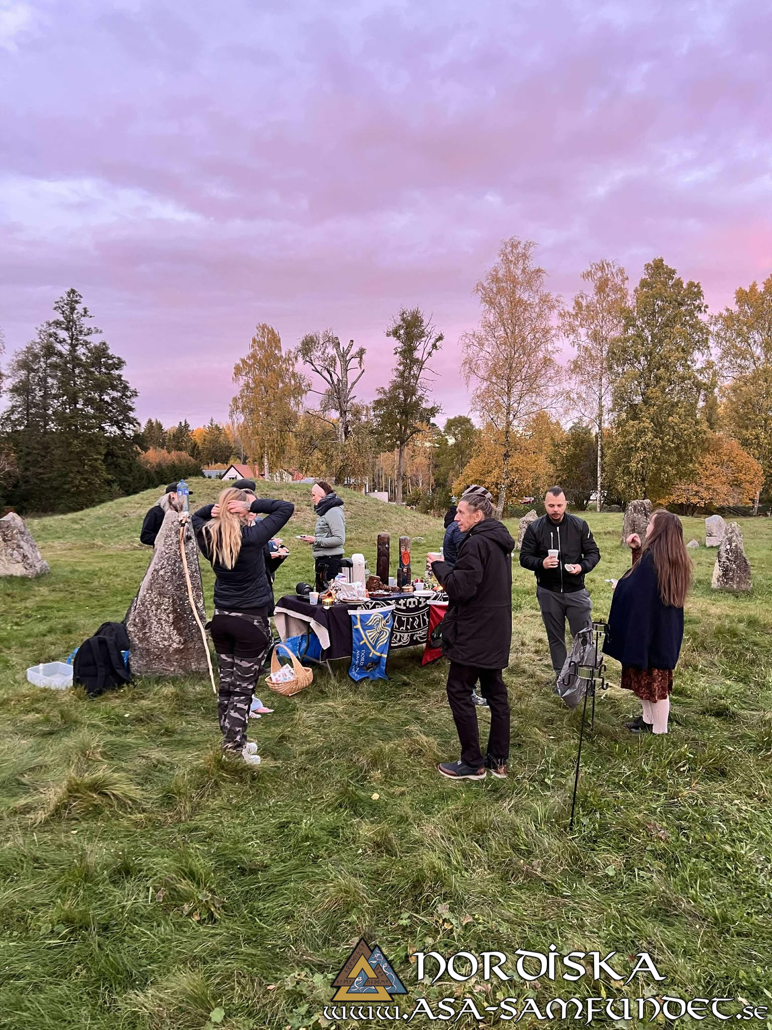 Utförda Blot 2025: Blotlaget Ymer höll Vinternätterblot 11 Oktober 2025