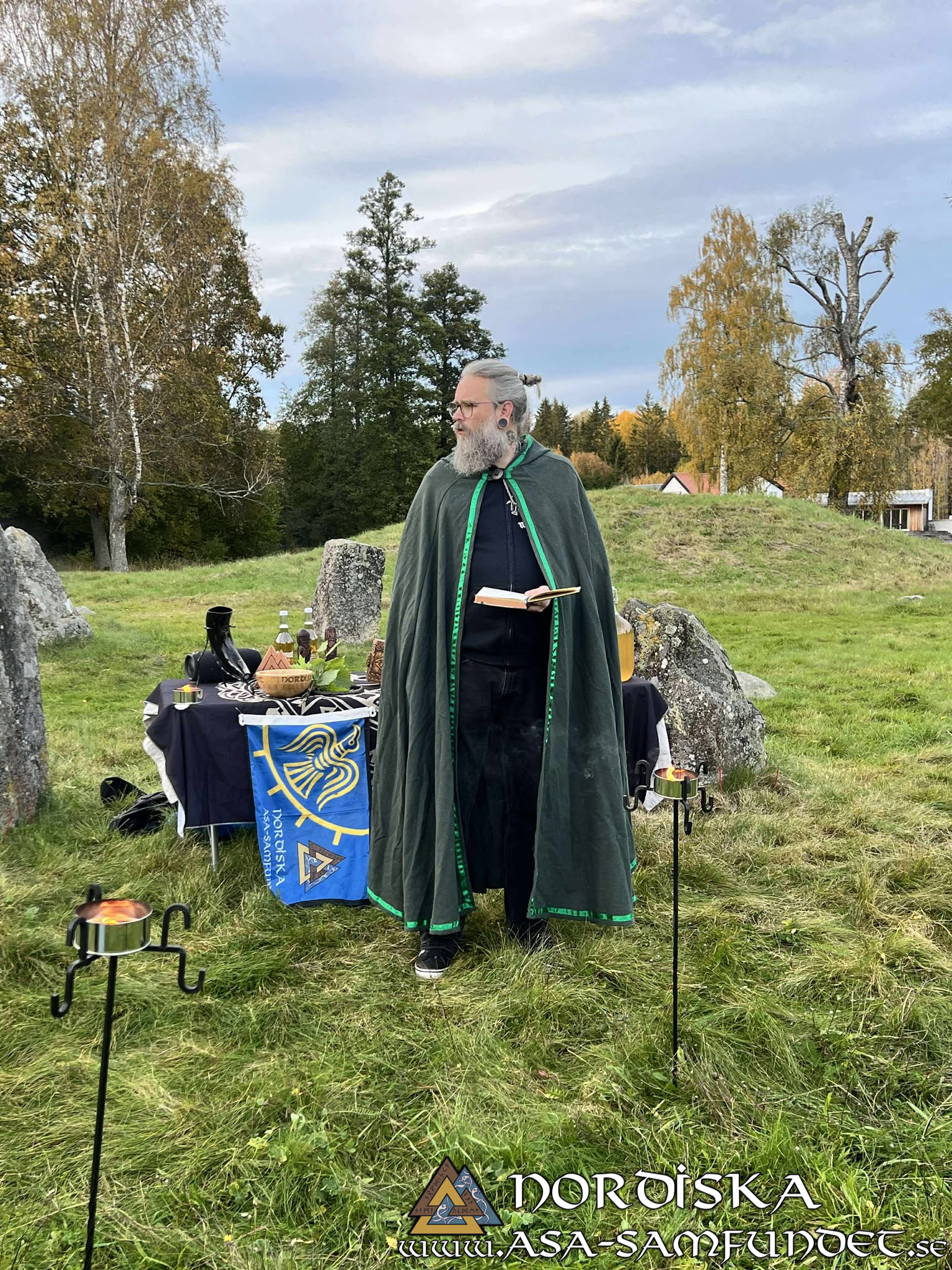 Utförda Blot 2025: Blotlaget Ymer höll Vinternätterblot 11 Oktober 2025